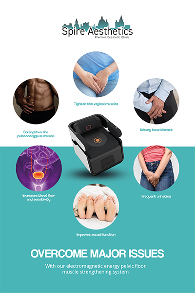 Image of EMS chair to treat Urine leakage Warminster from Spire Aesthetics